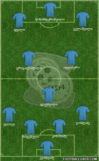 FC Zestafoni Formation 2011