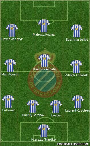 R.C.D. Espanyol de Barcelona S.A.D. Formation 2011