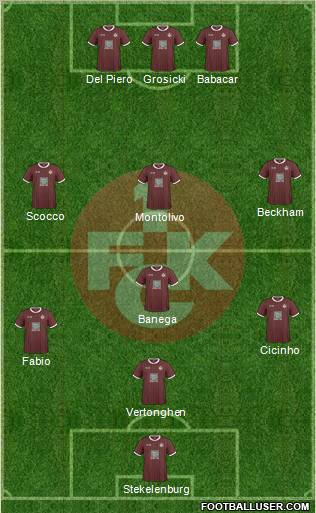 1.FC Kaiserslautern Formation 2011
