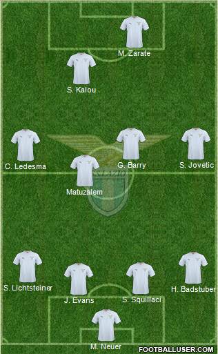 S.S. Lazio Formation 2011