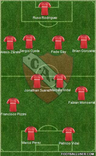 Independiente Formation 2011
