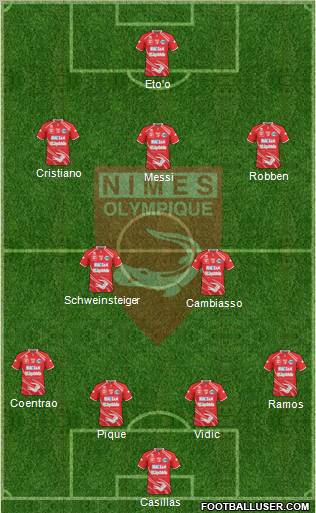 Nîmes Olympique Formation 2011
