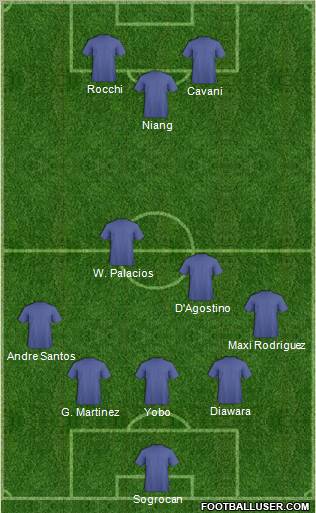 Pro Evolution Soccer Team Formation 2011