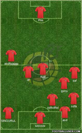 Spain Formation 2011