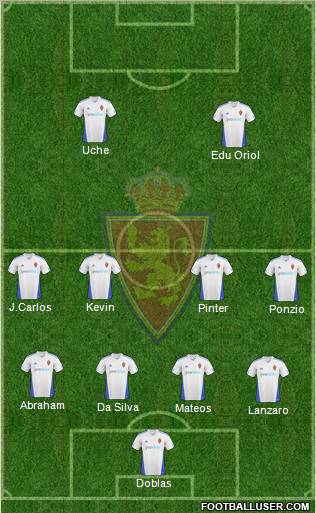 R. Zaragoza S.A.D. Formation 2011