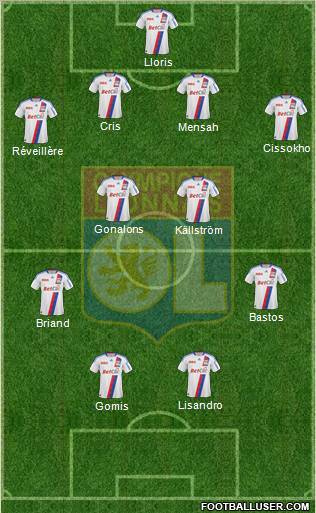 Olympique Lyonnais Formation 2011