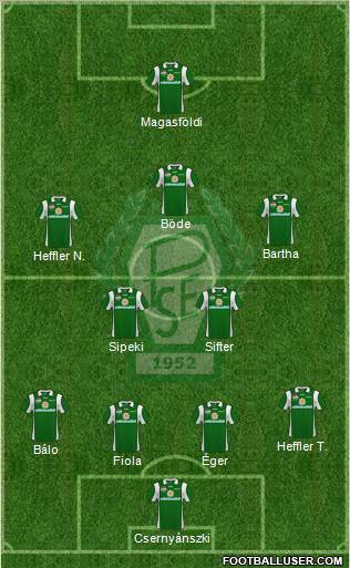 Paksi SE Formation 2011