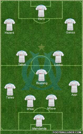 Olympique de Marseille Formation 2011