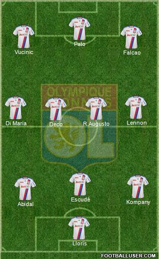 Olympique Lyonnais Formation 2011