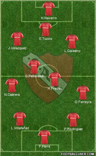 Independiente Formation 2011