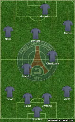 Paris Saint-Germain Formation 2011