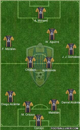 Club Real San Luis Formation 2011
