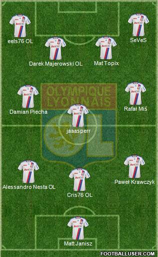 Olympique Lyonnais Formation 2011