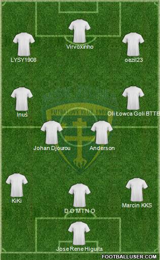 MSK Zilina Formation 2011