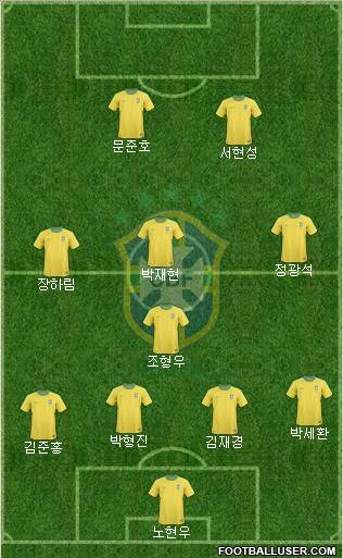 Brazil Formation 2011