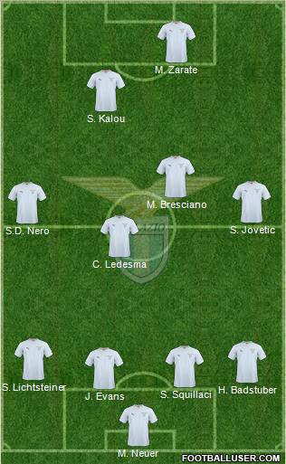 S.S. Lazio Formation 2011