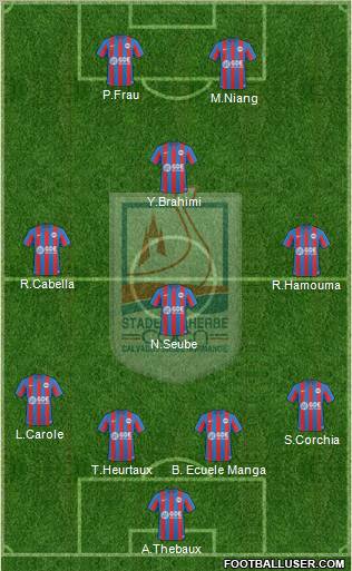 Stade Malherbe Caen Basse-Normandie Formation 2011