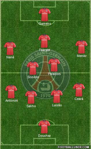 Paris Saint-Germain Formation 2011
