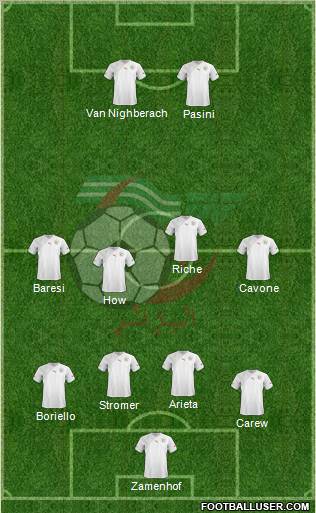 Algeria Formation 2011