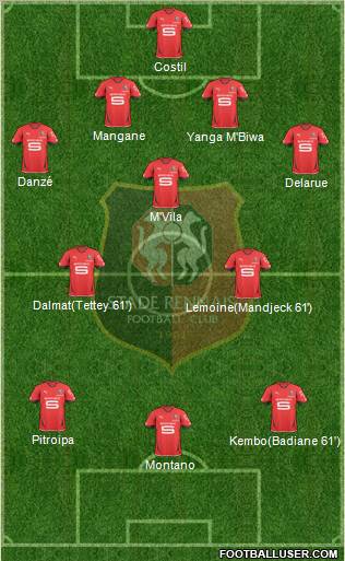 Stade Rennais Football Club Formation 2011