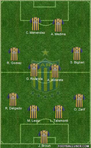 Rosario Central Formation 2011