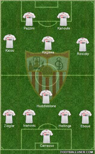 Sevilla F.C., S.A.D. Formation 2011