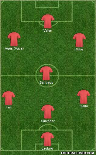 9 de Julio Formation 2011