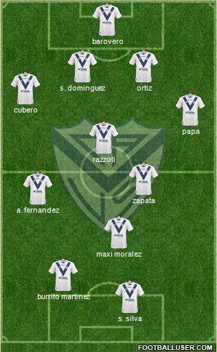 Vélez Sarsfield Formation 2011