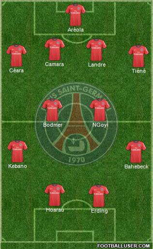 Paris Saint-Germain Formation 2011