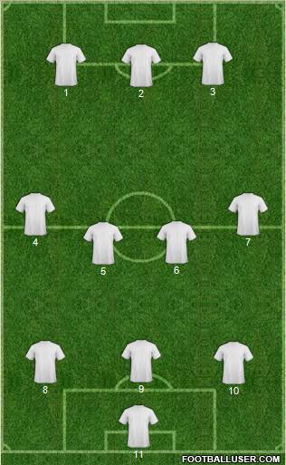 England Formation 2011