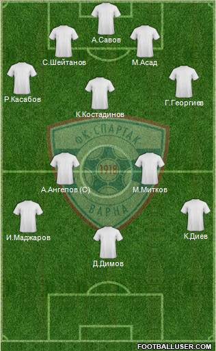 Spartak (Varna) Formation 2011