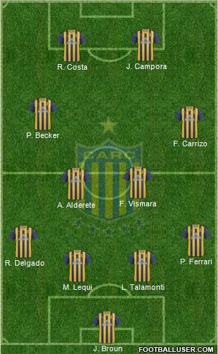 Rosario Central Formation 2011