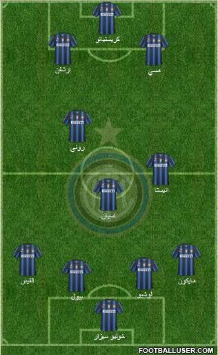 F.C. Internazionale Formation 2011