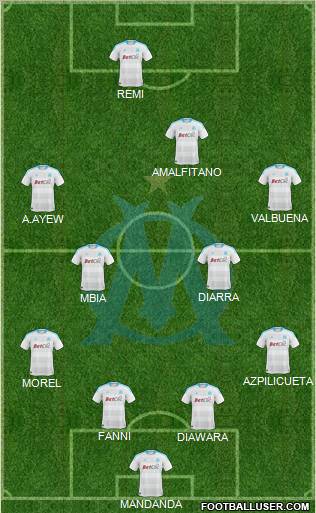 Olympique de Marseille Formation 2011