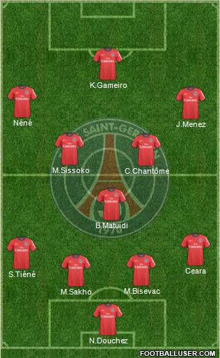 Paris Saint-Germain Formation 2011