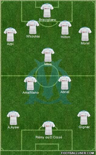 Olympique de Marseille Formation 2011