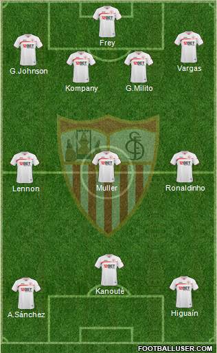 Sevilla F.C., S.A.D. Formation 2011