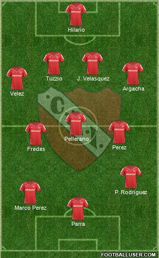 Independiente Formation 2011