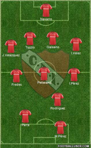 Independiente Formation 2011
