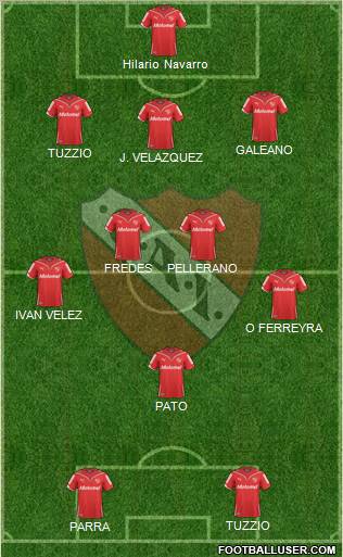 Independiente Formation 2011