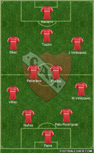 Independiente Formation 2011