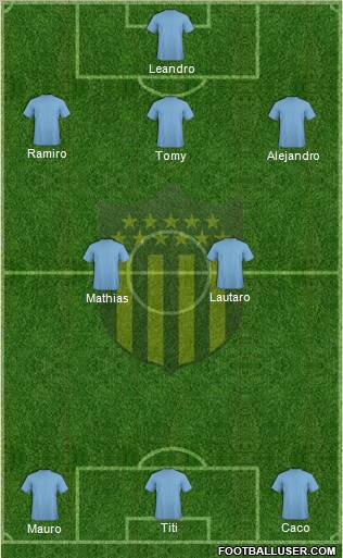Club Atlético Peñarol Formation 2011