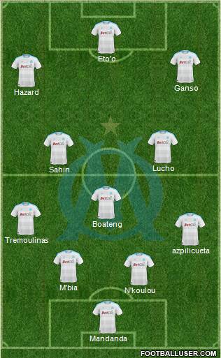 Olympique de Marseille Formation 2011