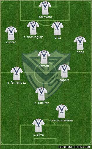 Vélez Sarsfield Formation 2011