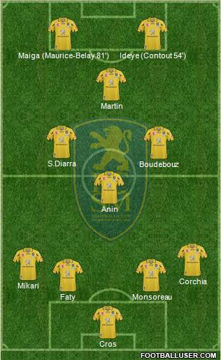 FC Sochaux-Montbéliard Formation 2011