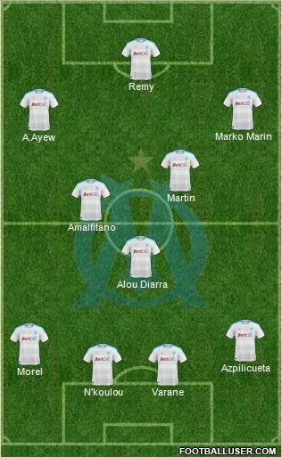 Olympique de Marseille Formation 2011