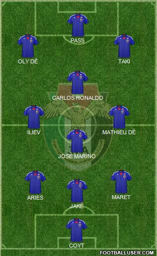 Japan Formation 2011