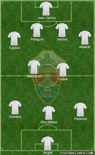 Elche C.F., S.A.D. Formation 2011