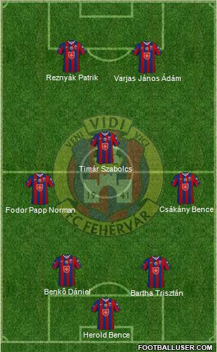 FC Fehérvár Formation 2011