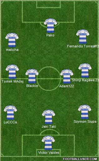 Queens Park Rangers Formation 2011